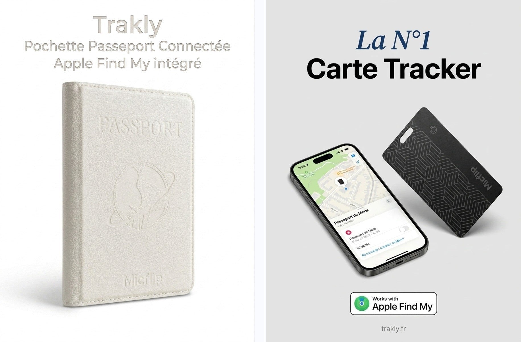 Pack Trakly — Pochette + Carte